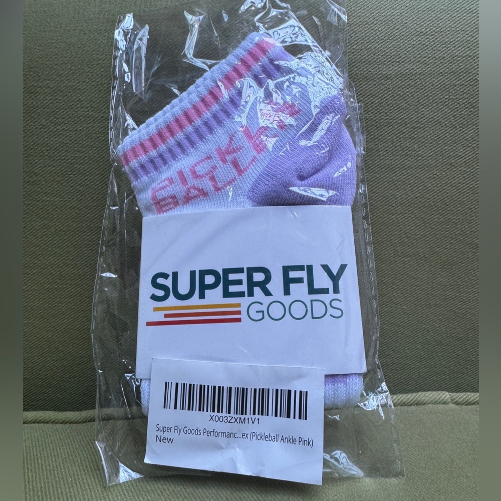 Pickle Ball Pickle Baller Super Fly Ankle Socks NWT